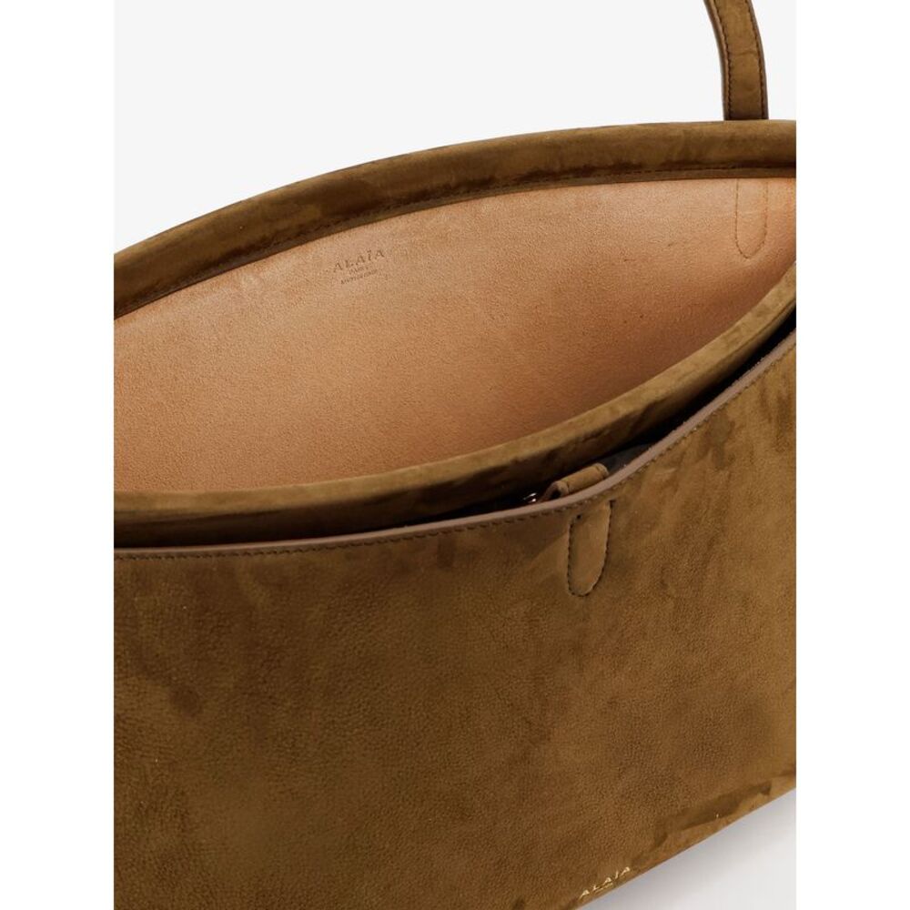 Alaia Women Le Click Pocket 35 Nabuck Shoulder Bag - Picture 5 of 5